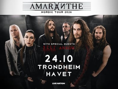 UTSOLGT! AMARANTHE – Nordic Tour 2026
