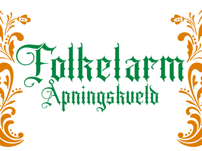 Folkelarm Åpningskveld