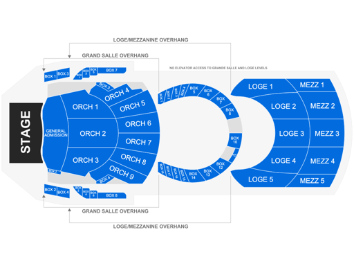Seat map