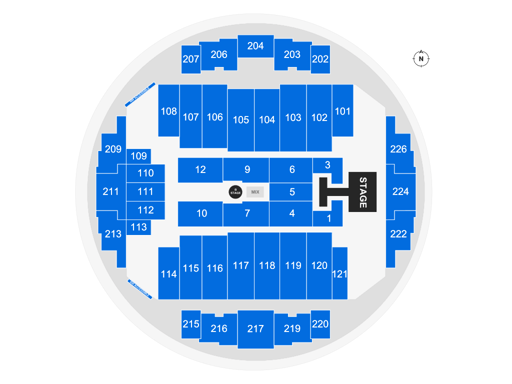 Seat map