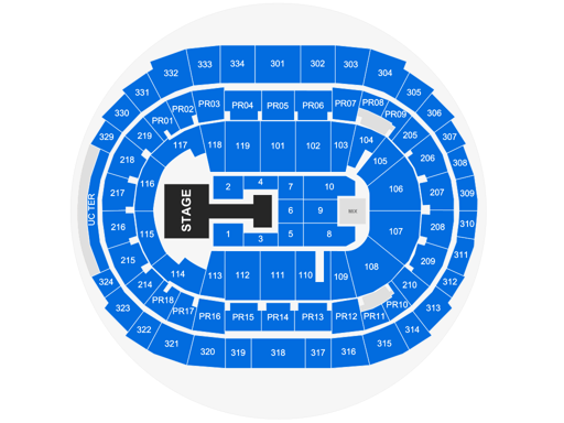Seat map