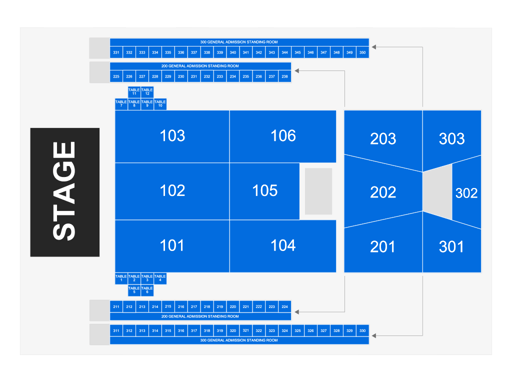 Seat map