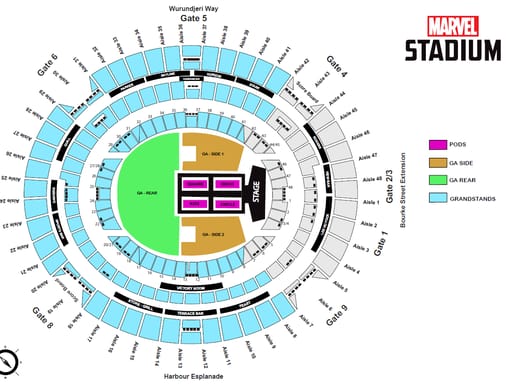 Seat map
