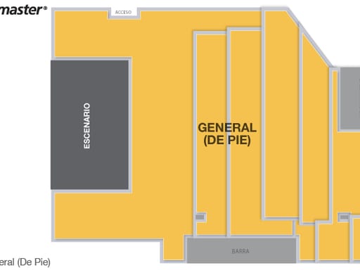 Mappa dei posti