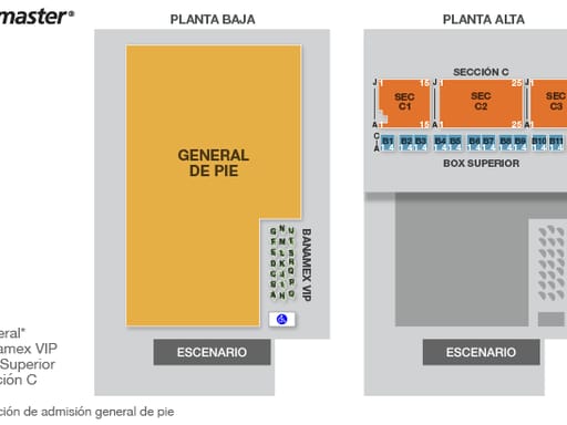 Seat map
