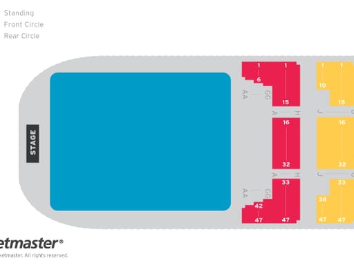 Seat map