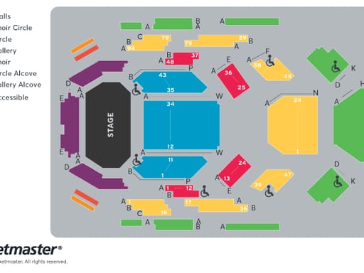 Seat map