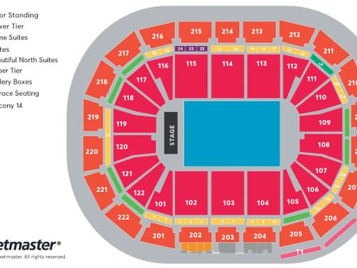 Seat map